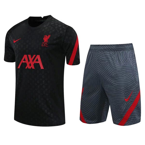 Formazione Liverpool Set Completo 20/21 Nero Grigio